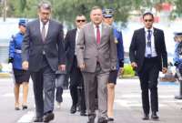 Juan Zapata, ministro del Interior, evaluó los operativos hechos en los ejes viales.