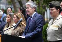 Presidente Lasso ratific&oacute; su compromiso de fortalecer la lucha contra la violencia hacia las mujeres y transformar la Polic&iacute;a Nacional