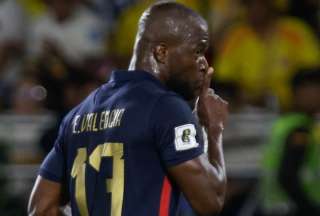 Enner Valencia explic&oacute; a qui&eacute;n mand&oacute; a callar tras anotar el gol a Colombia