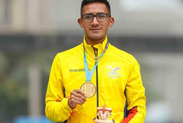 El marchista Daniel Pintado es el cuarto medallista de oro de Ecuador en la historia de los Juegos Ol&iacute;mpicos.
