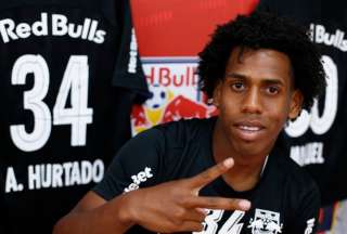 Debut de Jos&eacute; Hurtado con el Bragantino incluy&oacute; victoria ante el Sao Paulo de Arboleda