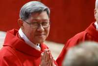 El video del cardenal filipino y candidato a Papa, Luis Tagle cantando Imagine salió a la luz en las últimas horas. 