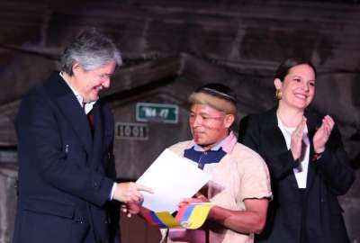 El presidente Guillermo Lasso entreg&oacute; 15.427 becas tecnol&oacute;gicas a j&oacute;venes.