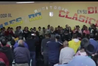 Las organizaciones ind&iacute;genas que integran la UCICLA se pronunciaron a favor de Daniel Noboa. 