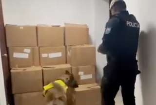Incautan 2 millones de dosis de coca&iacute;na en el aeropuerto de Quito