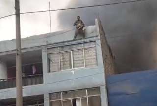 Joven salv&oacute; de un incendio a 25 perros en Lima