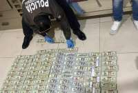 En el operativo Pez Blanco, la Polic&iacute;a Nacional incaut&oacute; 431 420 en efectivo.