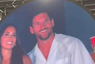 &iquest;Los pillaron? Messi y Antonela captados en la &ldquo;kiss cam&rdquo; de Coldplay