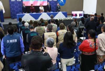 CNE inaugura el voto en el exterior para la segunda vuelta electoral en el pa&iacute;s