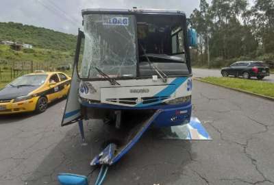 Siniestro de tr&aacute;nsito en Tambillo deja una persona herida