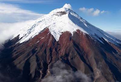 Autoridades informan que dej&oacute; de caer ceniza del volc&aacute;n Cotopaxi