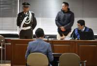 El exjuez Joffre R. brindó su testimonio en el Caso Plaga, en la Corte Nacional de Justicia.