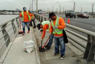 Se inician trabajos de mantenimiento en los puentes de la Unidad Nacional