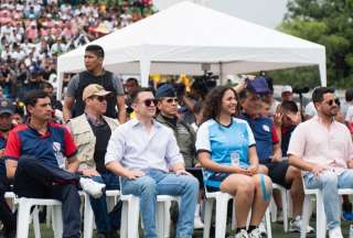 Guayaquil: El presidente Daniel Noboa inaugur&oacute; los Juegos Nacionales y Parroquiales