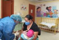 La cobertura de vacunación es superior al 95% en la población objetivo