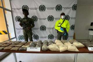 Ecuador y Colombia desmantelan laboratorio de droga en Nari&ntilde;o