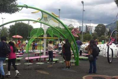 En tres parques de Quito habr&aacute; nuevos juegos desde el 28 de julio