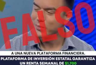 &iexcl;Atenci&oacute;n! La Secretar&iacute;a de Comunicaci&oacute;n de Presidencia advierte sobre video falso de Daniel Noboa y supuesta plataforma estatal de inversi&oacute;n
