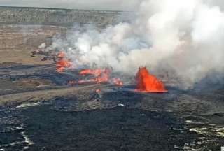 Por tercera vez en 2023, el volc&aacute;n Kilauea entr&oacute; en erupci&oacute;n; hay alertas en Hawaii