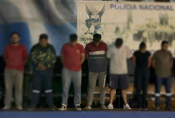 Siete personas que estar&iacute;an relacionadas al env&iacute;o del cargamento fueron detenidas por la Polic&iacute;a Nacional.