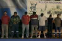 Siete personas que estarían relacionadas al envío del cargamento fueron detenidas por la Policía Nacional.