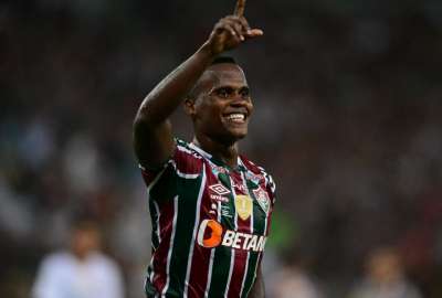 Jhon Arias marc&oacute; los dos goles de los brasile&ntilde;os