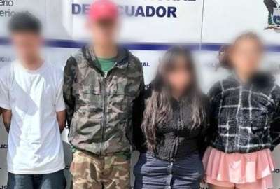 Durante el operativo se detuvo a cuatro personas