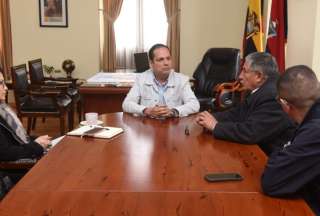 Cotopaxi: Ministerio de Gobierno realiza acciones en territorio para reforzar temas de seguridad, operativos y riesgos