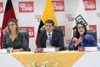 Autoridades del ECU dieron su informe de gestión.