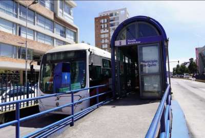 Quito: Dos paradas de la Ecov&iacute;a cerrar&aacute;n por 45 d&iacute;as para mantenimiento