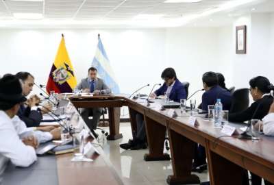 Daniel Noboa reafirm&oacute; su compromiso de no permitir imposici&oacute;n de ideolog&iacute;as en escuelas
