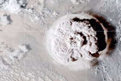 Las ondas del volc&aacute;n de Tonga dieron siete vueltas al mundo