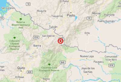 Un sismo se sinti&oacute; en varias localidades del norte de Ecuador.