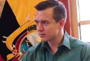 El presidente Daniel Noboa explic&oacute; los beneficios del proyecto de Ley para la Generaci&oacute;n de Empleo.