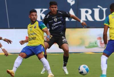 Kendry P&aacute;ez anot&oacute; un verdadero golazo ante Gualaceo