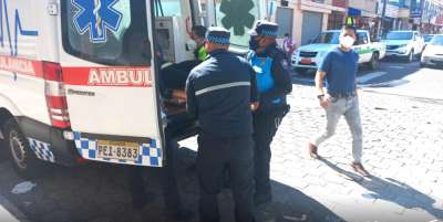 Ciclista en accidente de tr&aacute;nsito