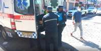Ciclista en accidente de tránsito