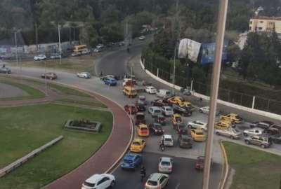 El tr&aacute;fico se volvi&oacute; pesado en El Condado