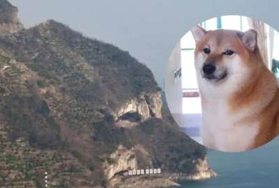 Viral: Monta&ntilde;a con forma de perrito, vuelve locas a las redes
