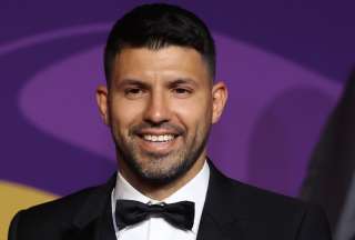 Sergio Ag&uuml;ero fue visto jugando un 'picadito' en Miami
