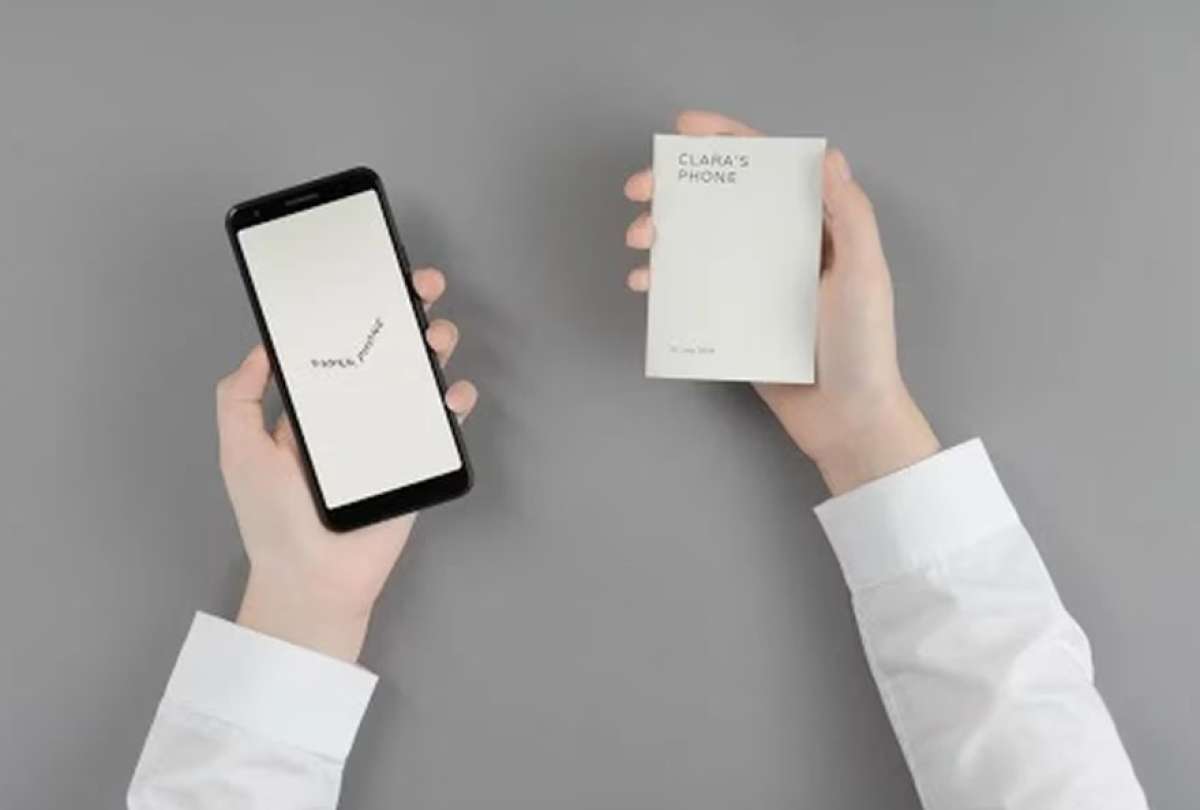 Google lanzará un 'celular de papel' para ayudar a la productividad