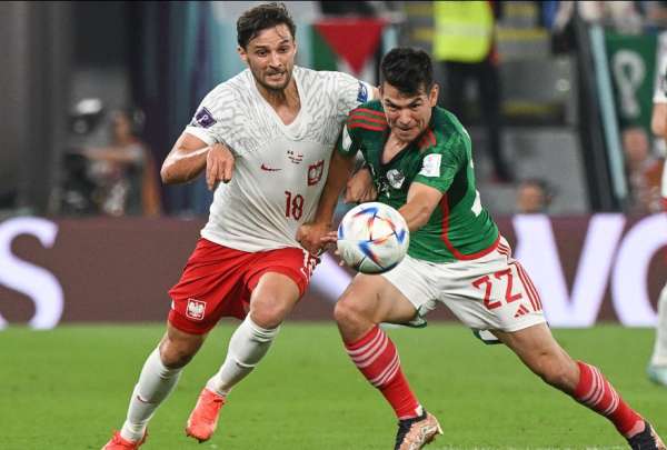 M&eacute;xico empat&oacute; con Polonia en un partido equilibrado y sin goles