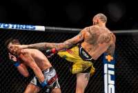 Marlon 'Chito' Vera conecta la patada definitiva para dejar KO a Dominick Cruz.