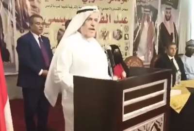 Mohammad al-Qahtani muri&oacute; mientras daba un discurso en Egipto