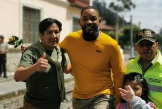 El actor Will Smith se pase&oacute; por Alaus&iacute; para realizar un documental
