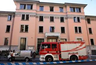 Seis ancianos murieron tras un incendio en un geri&aacute;trico de Mil&aacute;n