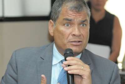 Expediente de extradici&oacute;n de Rafael Correa est&aacute; en B&eacute;lgica