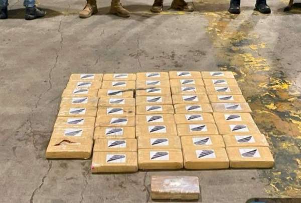 En una operaci&oacute;n militar se incautaron 45 kilos de droga. 