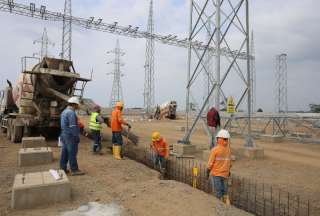 76,45% es el avance del sistema de transmisi&oacute;n de energ&iacute;a La Avanzada
