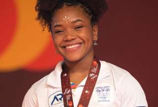 Jessica Palacios logra bronce en el Campeonato Mundial Juvenil de Pesas en Espa&ntilde;a